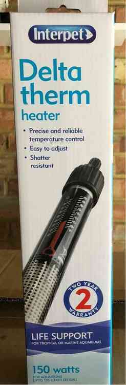 Interpret 150W Aquarium fish tank heater Brand New in Box For Sale